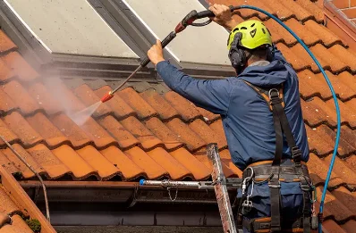 Démoussage et hydrofuge de toiture à Havernas